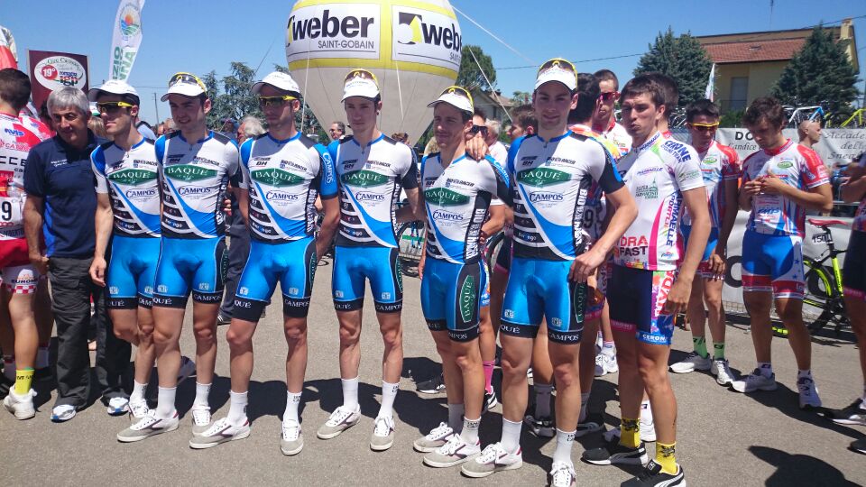 Carlos Jiménez, fue top 7 en el mini Giro para ciclistas sub23 ENCLM