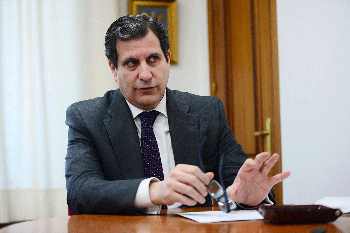 Gif de Manuel Madruga, secretario general de Fedeto