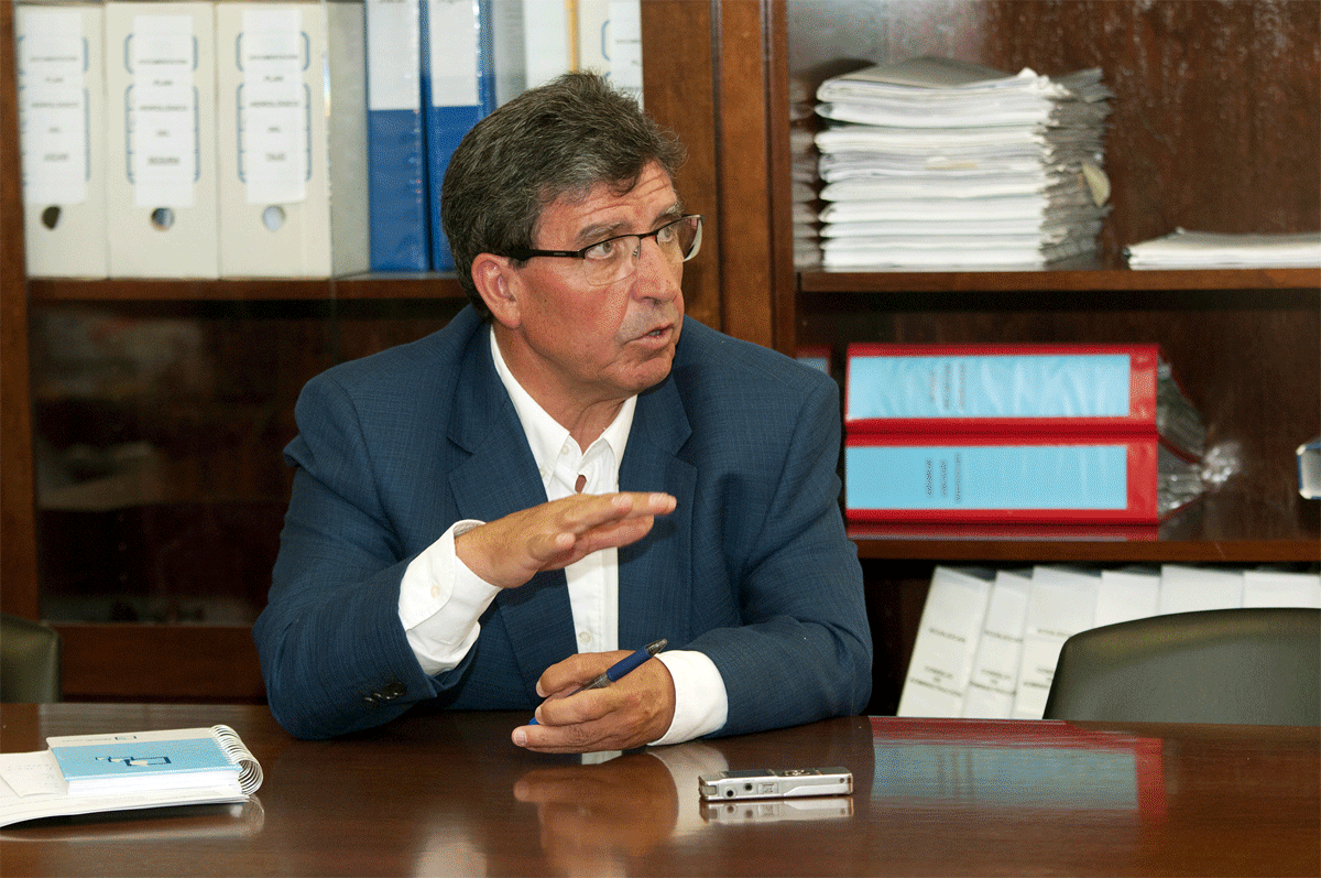 Gif de Antonio Luengo, director general del Agua de CLM