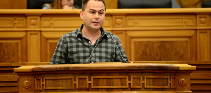 David Lorente, diputado de Podemos en las Cortes de CLM
