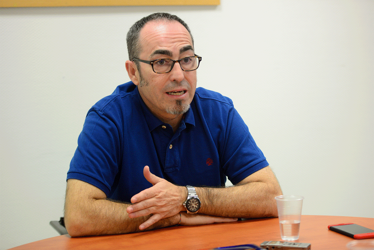 Gif de Paco de la Rosa, secretario general de CCOO CLM