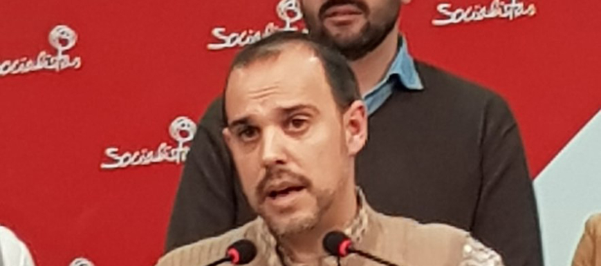 Pablo Bellido, tras vencer en las primarias del PSOE de Guadalajara