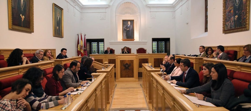 Pleno de Toledo, en el que se han aprobado las cuentas de 2018