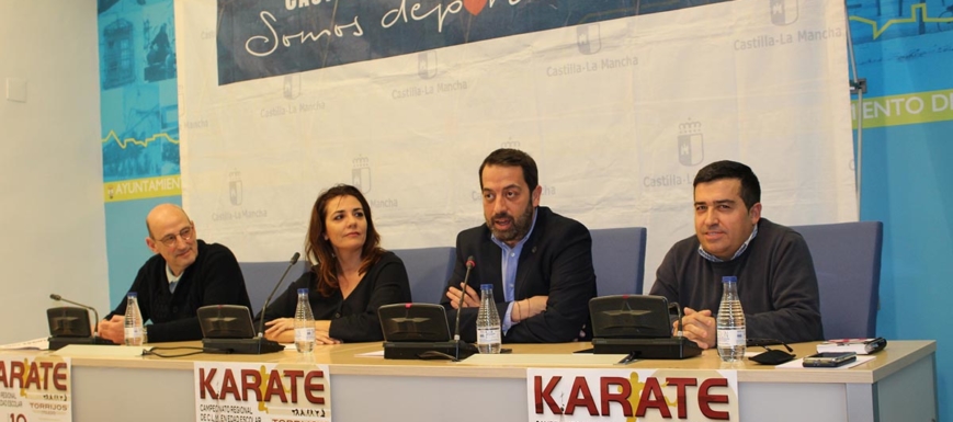 Presentación de la candidatura a Ciudad Europea del Deporte y del Regional de kárate en Torrijos