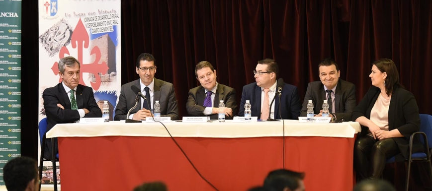 Page, en la jornada 'Desarrollo rural y despoblación en la provincia de Ciudad Real: el Campo de Montiel