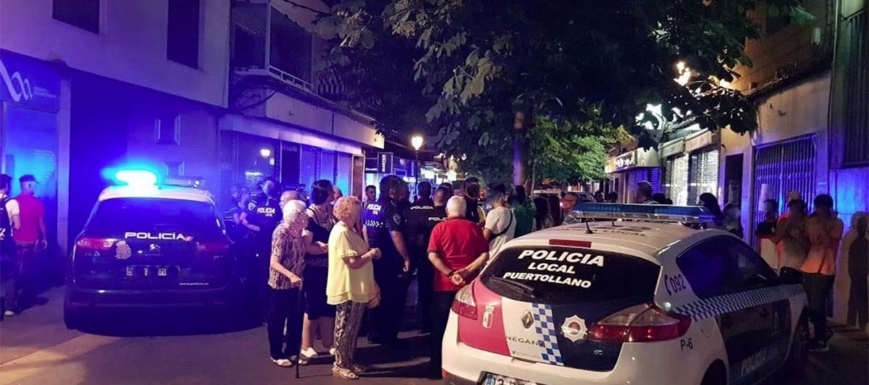 Curiosidad vecinal tras la reyerta grave acaecida en Puertollano
