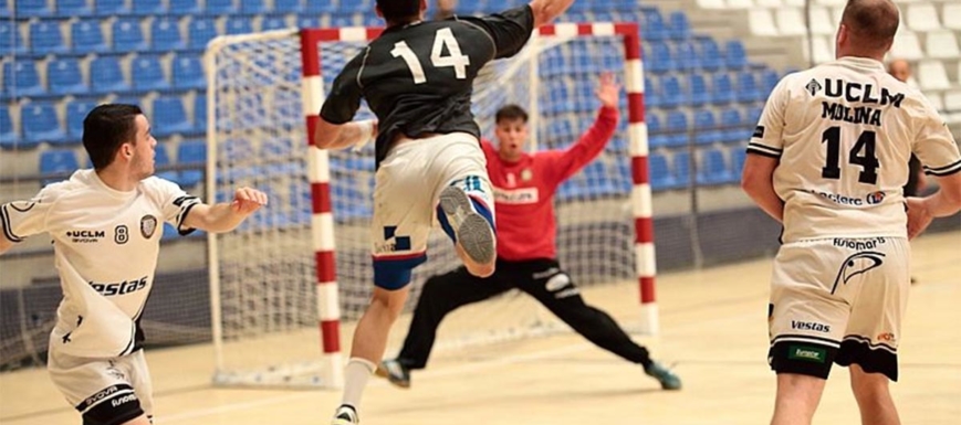 El Vestas BM Alarcos, en una foto de otro partido