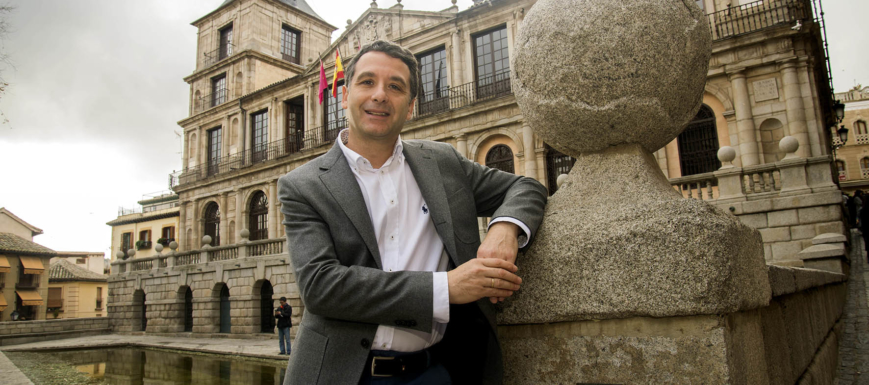 Esteban Paños y la Plaza del Ayuntamiento