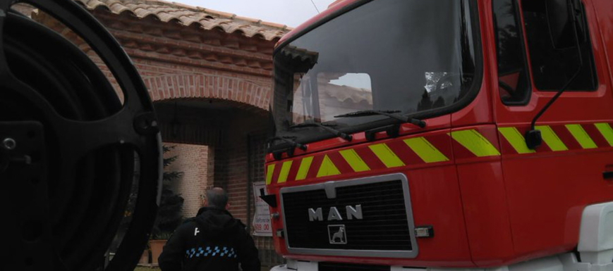 Incendio en una vivienda en Toledo