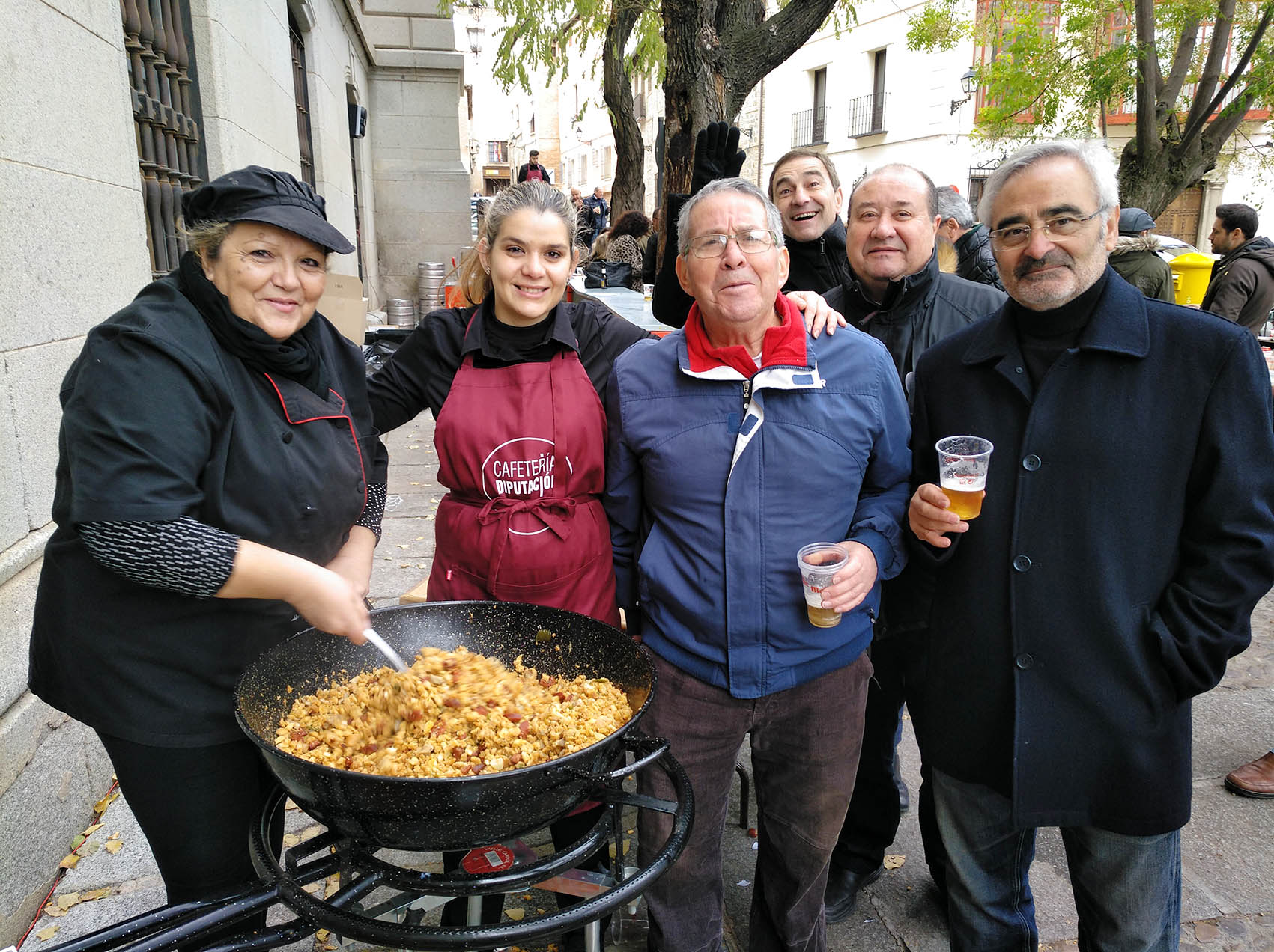 Las Fotos Del Ambiente De Las Migas De La Diputación De Toledo Y Onda ...