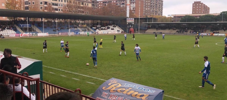 Imagen de archivo del partido de ida entre el Talavera y la Balompédica Linense