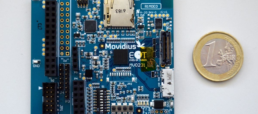 Detalle del proyecto Eyes of Things, de visión por computador