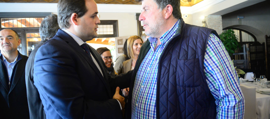 Paco Núñez y Antonio Serrano, vicesecretario de Organización