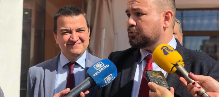 Juan Ramón Amores y Martínez Arroyo en La Roda