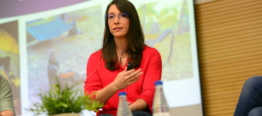 Isabel Fernández, en las II Jornadas
