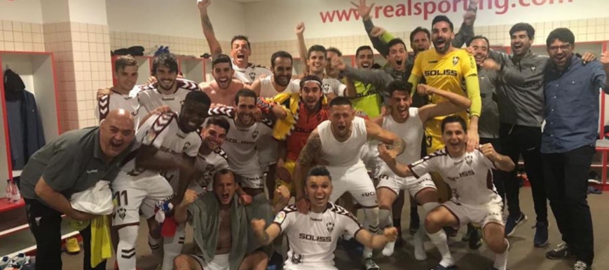 La alegría del Albacete