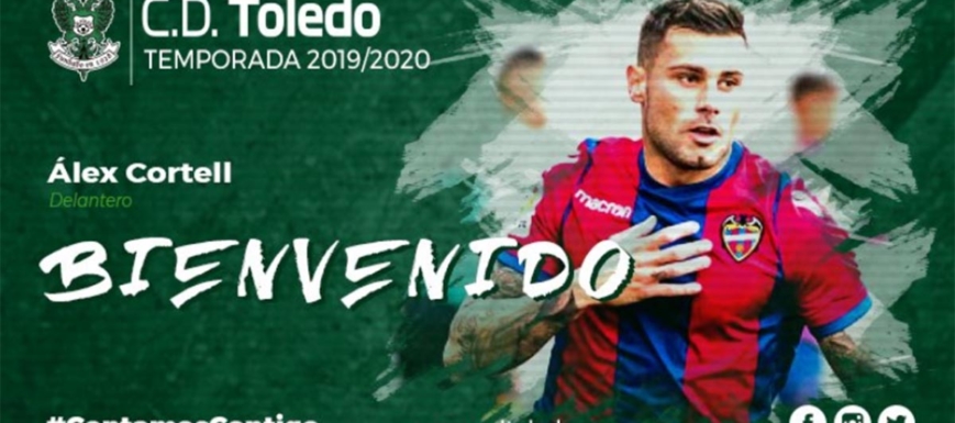 Álex Cortell, ariete, nuevo jugador del Toledo