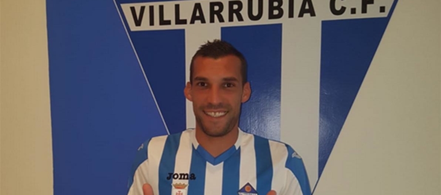 Carlos García, nuevo jugador del Formac Villarrubia, el día de su presentación