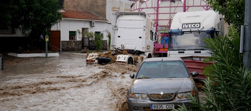 Las tormentas ha sido especialmente dañinas en Borox