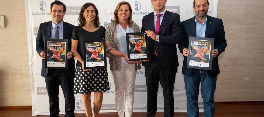 Participantes en la presentación de la Semana Europea del Deporte