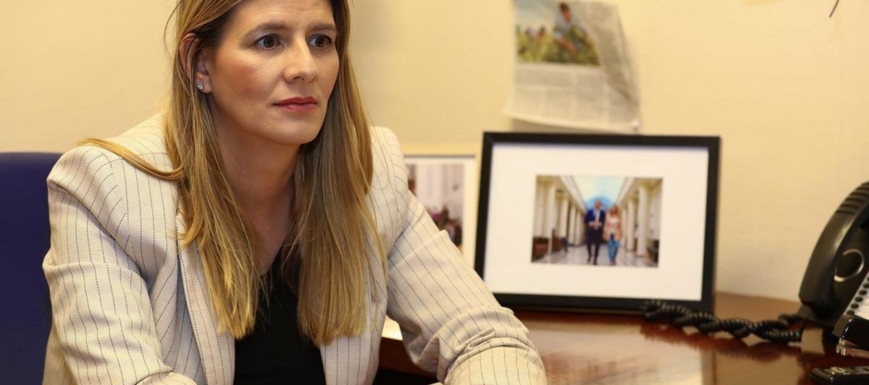 Carolina Agudo pidió disculpas a sus compañeros del PP por los últimos resultados electorales
