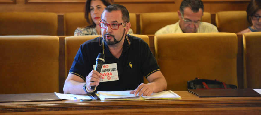 Jorge Vega (IU-Ganemos CLM) critica la no aplicación de la Ley de Memoria Histórica
