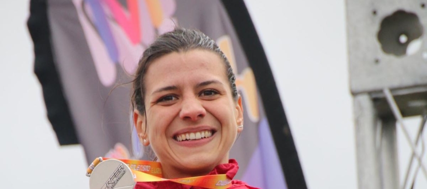 Irene Sánchez-Escribano, con la plata del Nacional de cross por autonomías