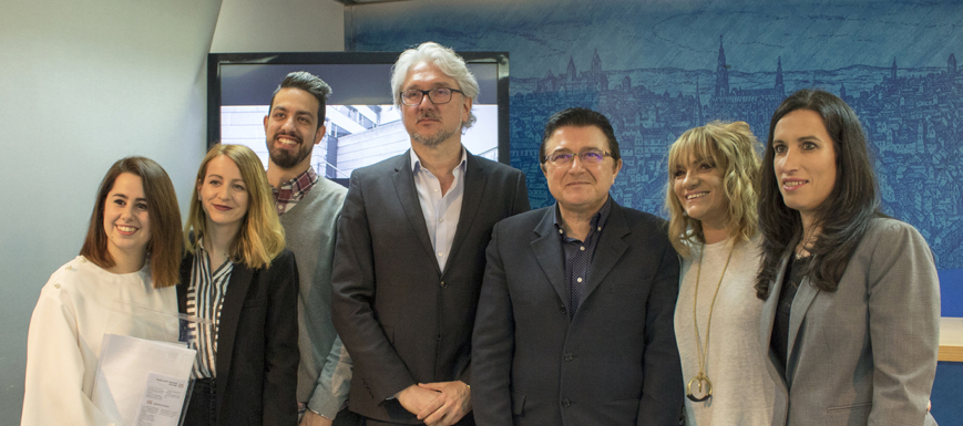 Presentación de las rutas de arquitectura contemporánea en el Ayuntamiento de Toledo.