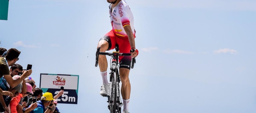 Jesús Herrada (cuando ganó el Mount Verdoux), fue bronce en el Campeonato de España
