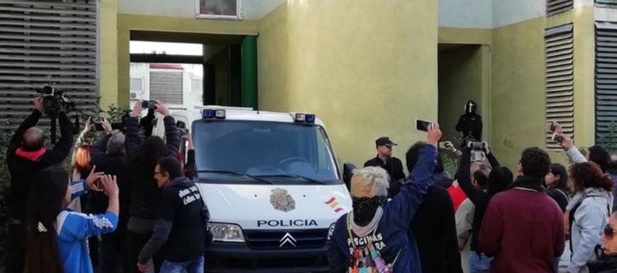 Valtonyc apoyará a los denunciados por oponerse a un desahucio en Guadalajara