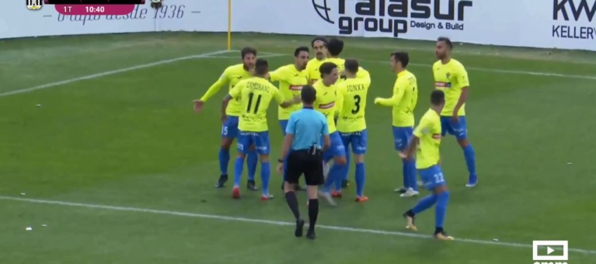 El Talavera se adelantó dos veces en el marcador en Cartagonova