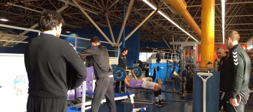 Primera sesión de entrenamiento del Liberbank Cuenca