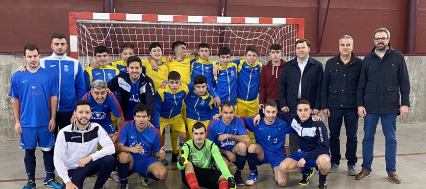 Fútbol sala inclusivo en Santa Olalla