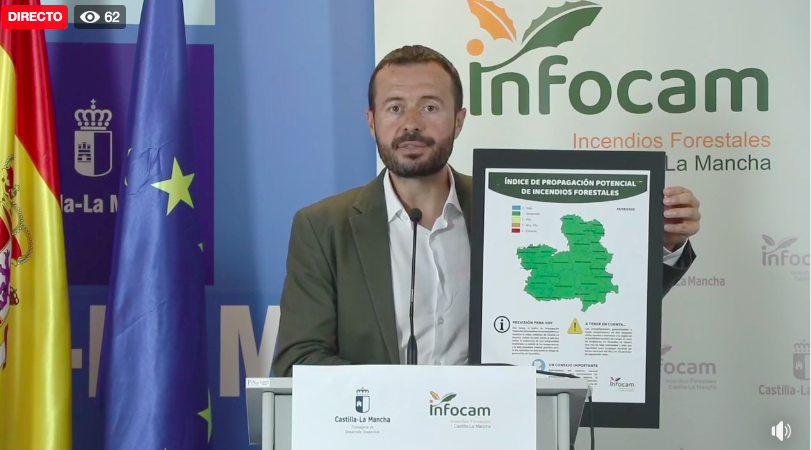José Luis Escudero ha presentado la campaña de extinción de incendios