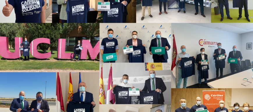 Apoyo a la carrera solidaria en Albacete
