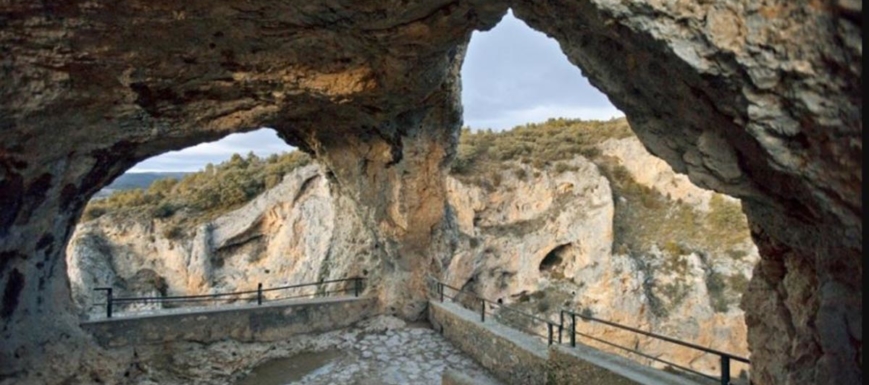 Ventana del Diablo, donde fue rescatada una mujer tras hacer un salto accidentado de barranquismo